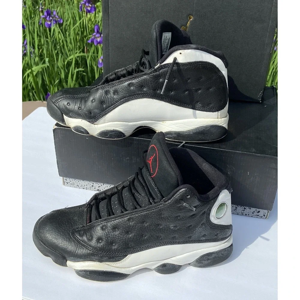 Jordan‎ Retro 13 Reverse He Got Game Pre Owned Black White- 2019 Size 9.5